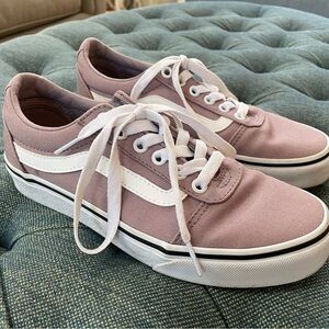 Vans Women's Lavender Canvas Sneakers